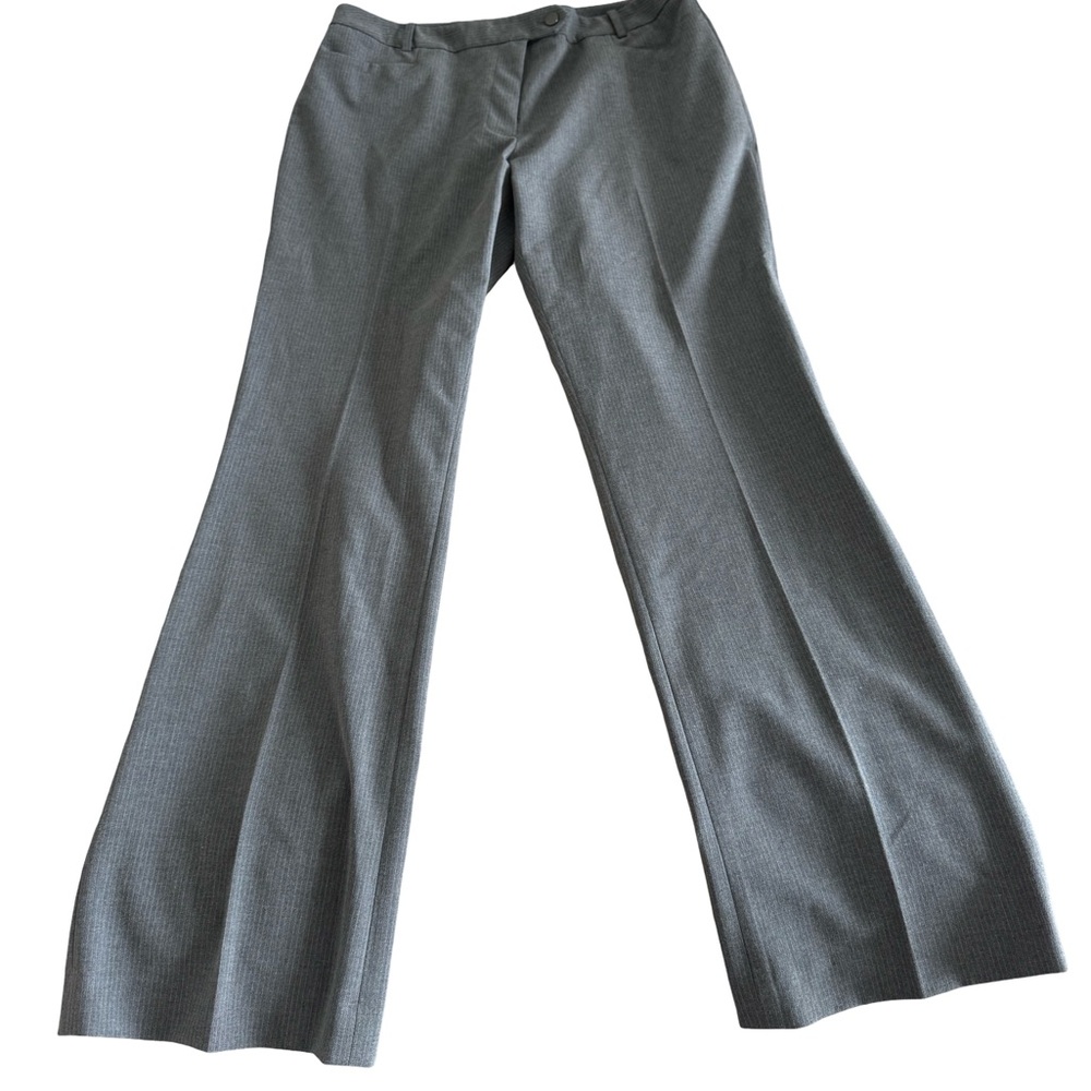Calvin Klein Gray Boot Cut Dress Pants